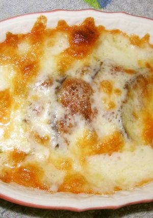 めっけもん♪簡単！秋なすのチーズ焼き★-レシピのメイン写真