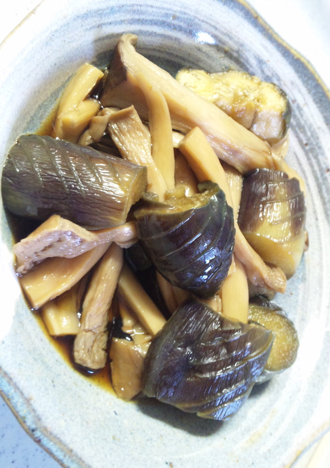 秋☆なすとエリンギの煮物-レシピのメイン写真