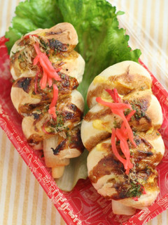 パンから手作り!お好み焼き風ドック☆-レシピのメイン写真