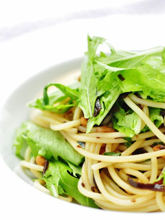 塩こんぶと納豆でオシャレなパスタ-レシピのメイン写真