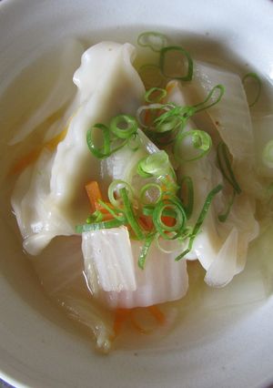 野菜たっぷりスープ餃子-レシピのメイン写真