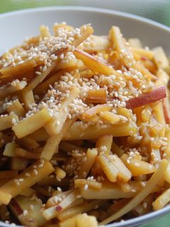 材料これだけ(笑)さつまいもきんぴら-レシピのメイン写真