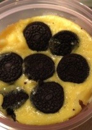5分で完成♪オレオがビターなチーズケーキ-レシピのメイン写真