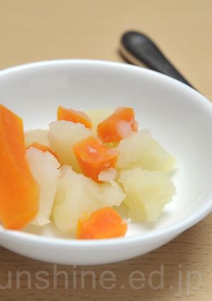 【離乳食 後期】じゃが芋とにんじん煮-レシピのメイン写真