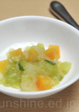 【離乳食 後期】りんごサラダ-レシピのメイン写真
