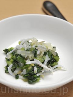 【離乳食 後期】しらす和え-レシピのメイン写真