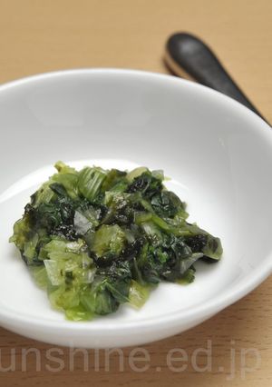【離乳食 後期】ほうれん草の磯和え-レシピのメイン写真