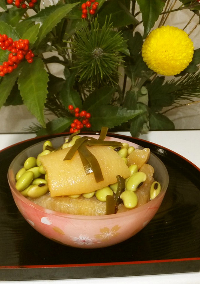 おせち♪数の子と浸し豆の和え物-レシピのメイン写真