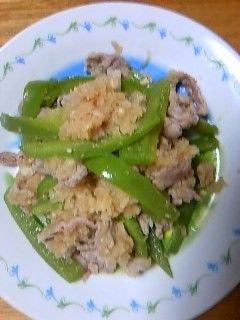 ポン酢であっさり 豚肉とピーマン炒め-レシピのメイン写真