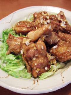鶏の甘酢ねぎソースがけ(油淋鶏)-レシピのメイン写真