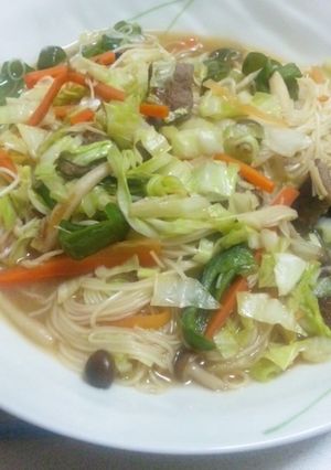 うーめん風そうめんちゃんぷる-レシピのメイン写真