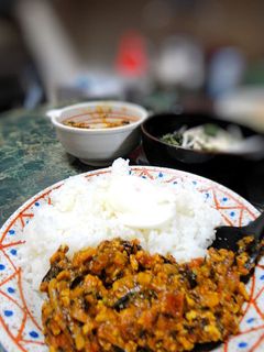 しめじとひじきの和風キーマカレー-レシピのメイン写真