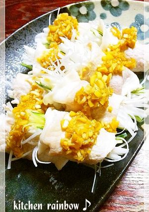 くるっと冷しゃぶ♪香味ソース-レシピのメイン写真