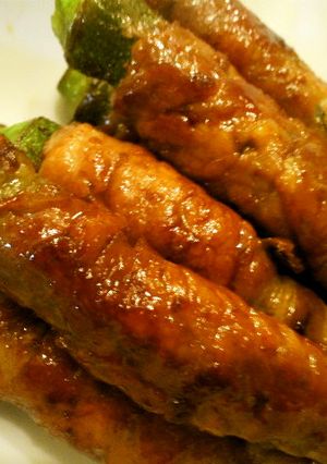 オクラの豚肉巻☆照り焼き味-レシピのメイン写真