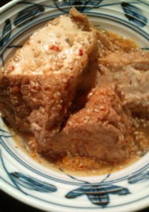 厚揚げのピリ辛煮-レシピのメイン写真