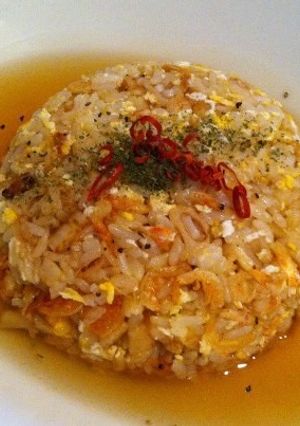 レンコンと桜エビのスープチャーハン-レシピのメイン写真