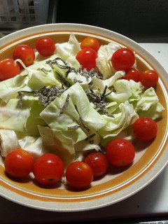 シンプル!居酒屋風旨塩昆布キャベツ-レシピのメイン写真
