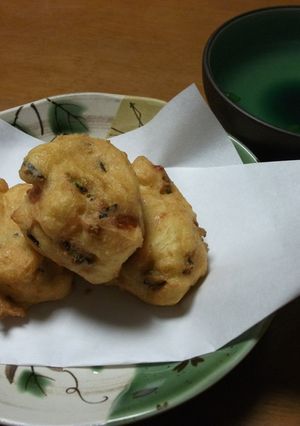 ゴーヤと島豆腐のがんもどき　白だしあん-レシピのメイン写真