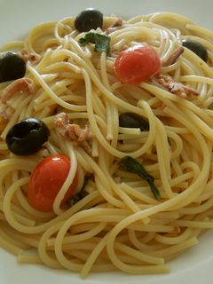 塩辛パスタ-レシピのメイン写真