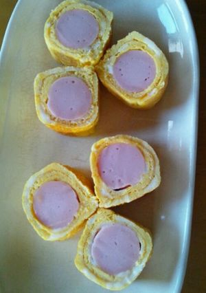 魚肉ソーセージの卵焼き-レシピのメイン写真