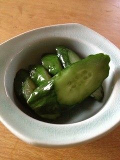 きゅうりの簡単漬物-レシピのメイン写真