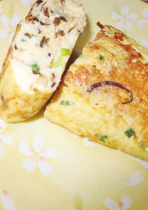 豆腐と塩こんぶのフワフワ卵焼き-レシピのメイン写真