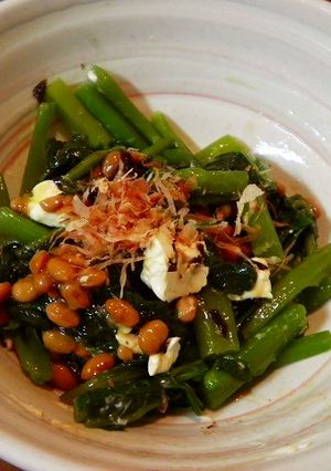 ネバネバコンビに、塩昆布-レシピのメイン写真