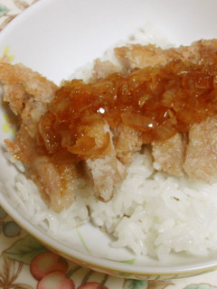 油林鶏の丼~タマネギソース~-レシピのメイン写真