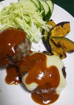 ☆チーズハンバーグ☆-レシピのメイン写真