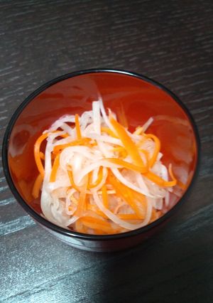 【紅白なます】お食い初め・おせちにも✿-レシピのメイン写真
