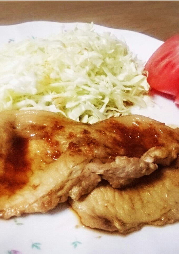 時短・豚のしょうが焼き-レシピのメイン写真
