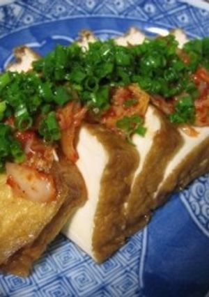 キムチ厚揚げ-レシピのメイン写真