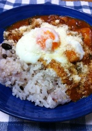 十六穀米ごはんでハヤシライス-レシピのメイン写真
