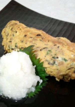 ふじっ子塩こんぶで和風納豆オムレツ-レシピのメイン写真