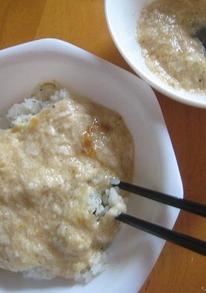 梅味噌とろろ-レシピのメイン写真