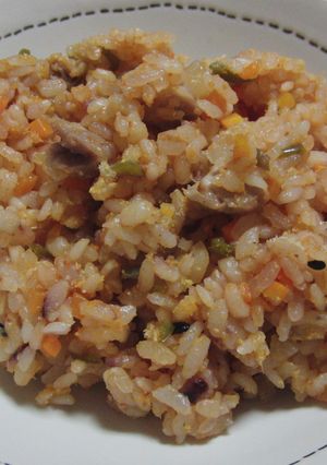 ヘルシー☆おからパウダーIN炊き込みご飯-レシピのメイン写真