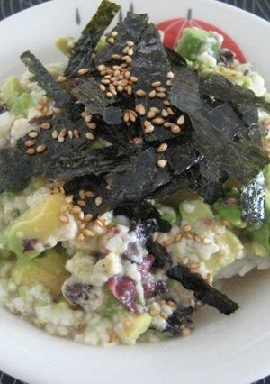 お手軽簡単アボカド豆腐丼-レシピのメイン写真