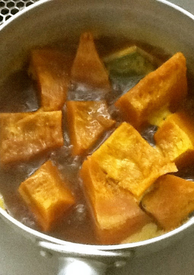 我が家のかぼちゃの煮物-レシピのメイン写真