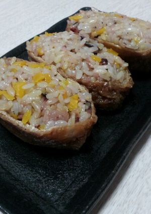 十六穀ごはんでいなり寿司☆-レシピのメイン写真