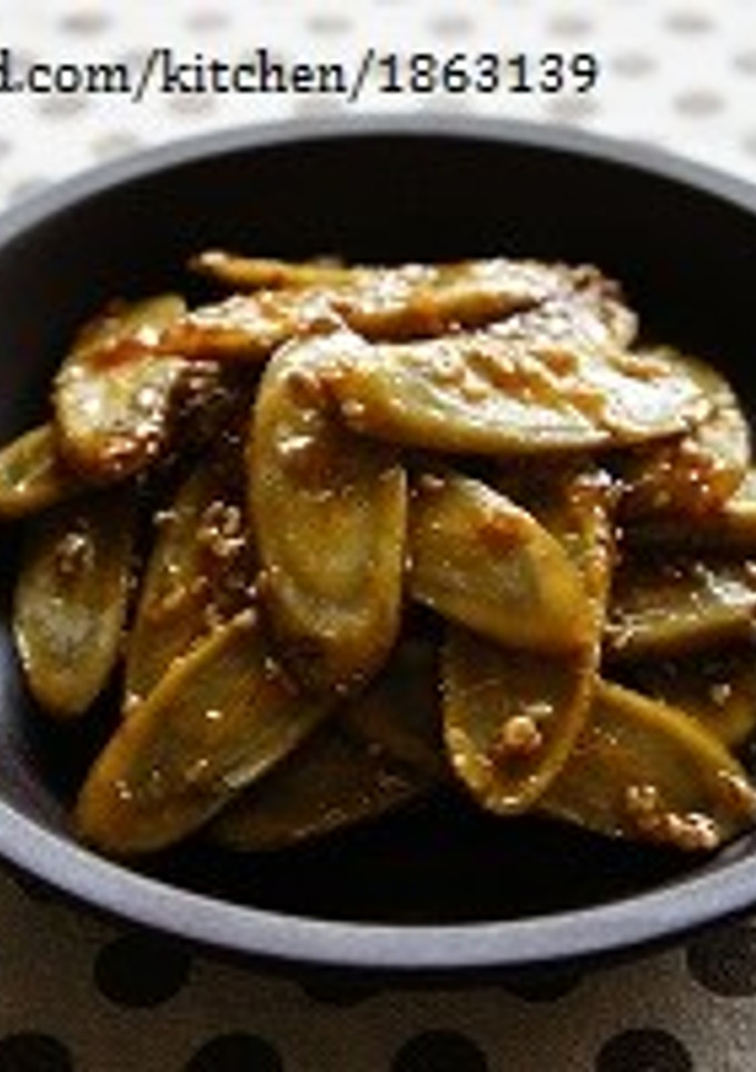 簡単♪ごぼうのごま照り焼き-レシピのメイン写真