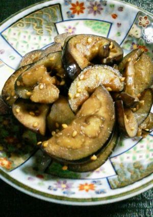 なすの甘辛醤油焼き-レシピのメイン写真
