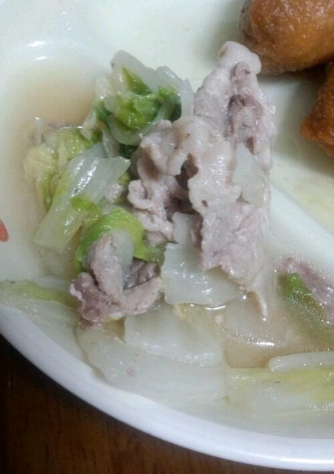 白菜農家の白菜と豚肉のあっさり煮-レシピのメイン写真