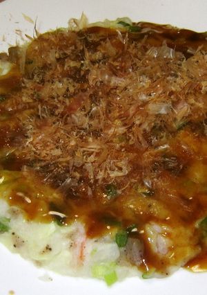 ヘルシー☆小麦粉なしダイエットお好み焼き-レシピのメイン写真