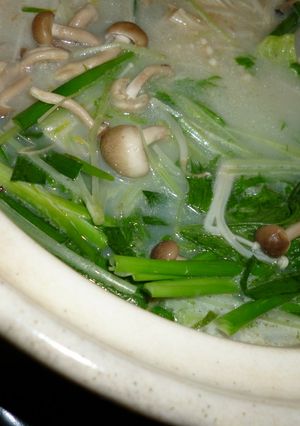 九陽　手作り豆乳で・豆乳なべ-レシピのメイン写真
