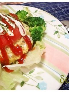 雑穀米入り♫なんちゃってオムライス-レシピのメイン写真
