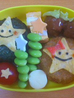 お星さま弁当☆キャラ弁-レシピのメイン写真