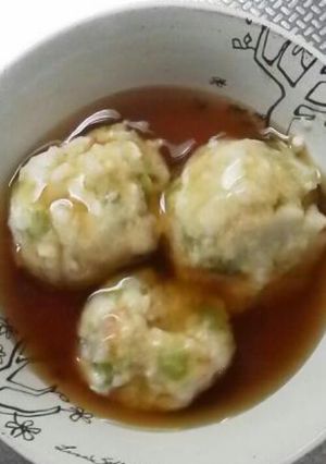 海老と枝豆のはんぺん団子-レシピのメイン写真