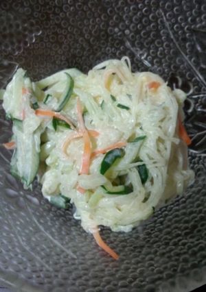 そうめん瓜のサラダ-レシピのメイン写真