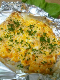 鮭の卵パン粉焼き-レシピのメイン写真