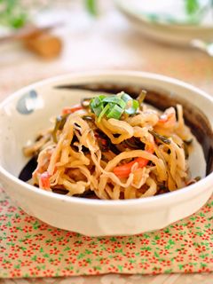 塩昆布だけで旨い☆切干大根の煮物-レシピのメイン写真